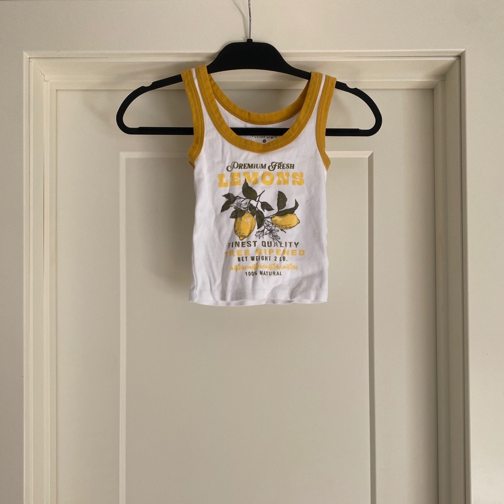 Cute baby tee style tank